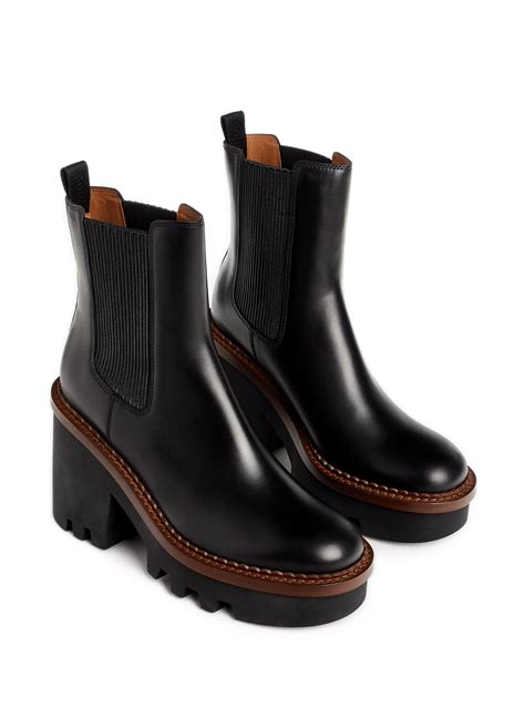 chloé bottines